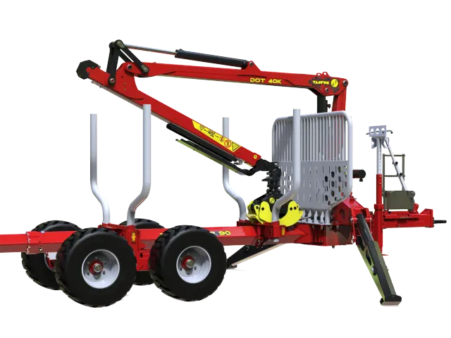 Tajfun GAP 90 med DOT 40K kran ( 7,1 M )