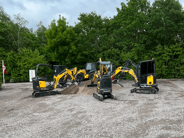 New Holland Alt i entreprenørmaskiner.