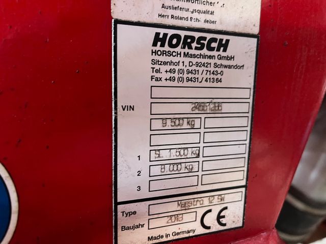 Horsch Maestro 12 SW