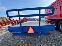 Halmvogn 9 meter med boggie Drejbar bagaksel - Hø- og halmhåndtering - Ballesamlevogne - 10