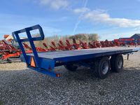Halmvogn 9 meter med boggie Drejbar bagaksel - Hø- og halmhåndtering - Ballesamlevogne - 4