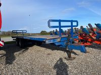 Halmvogn 9 meter med boggie Drejbar bagaksel - Hø- og halmhåndtering - Ballesamlevogne - 1