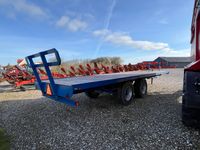 Halmvogn 9 meter med boggie Drejbar bagaksel - Hø- og halmhåndtering - Ballesamlevogne - 2