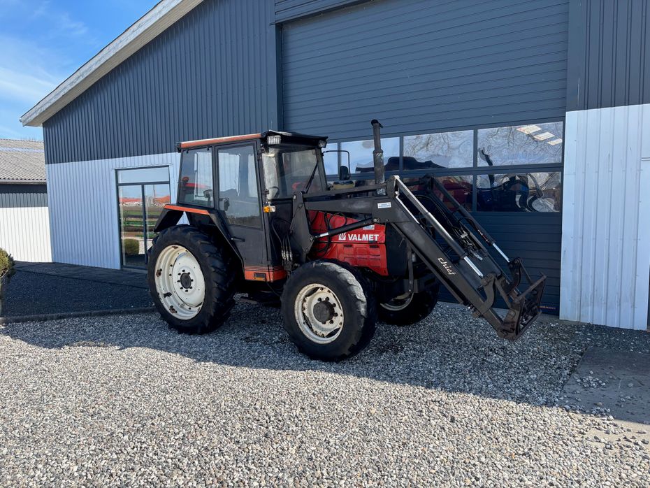 Valmet 505 GLTX med frontlæsser - Traktorer - Traktorer 4 wd - 3