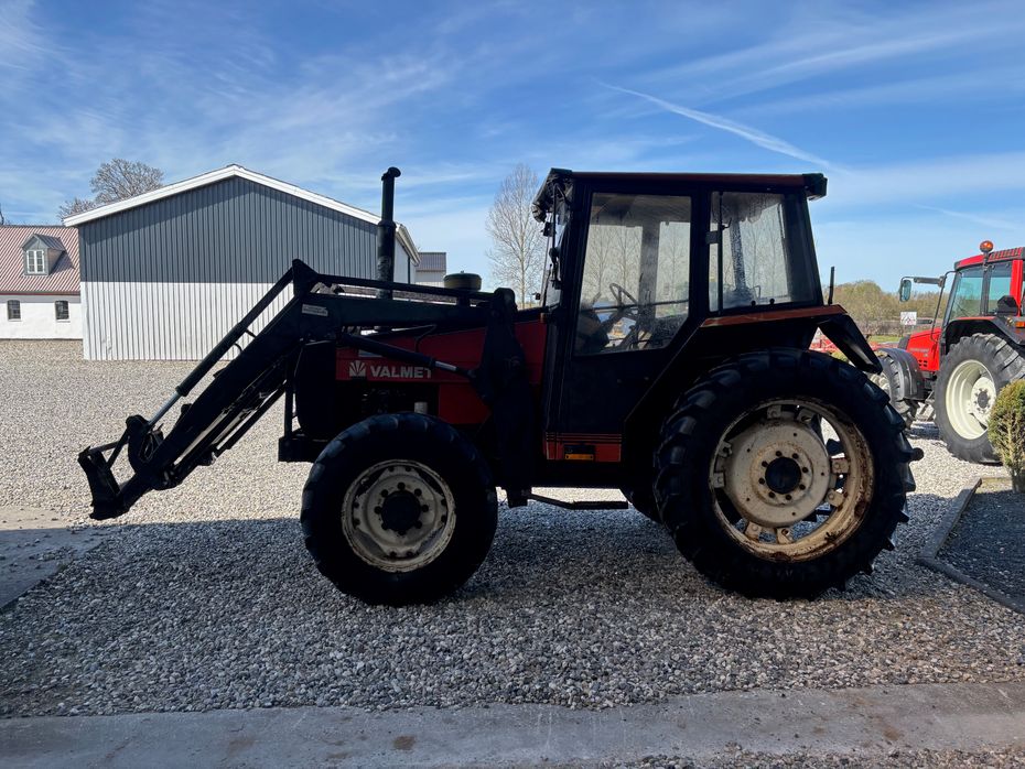 Valmet 505 GLTX med frontlæsser - Traktorer - Traktorer 4 wd - 13
