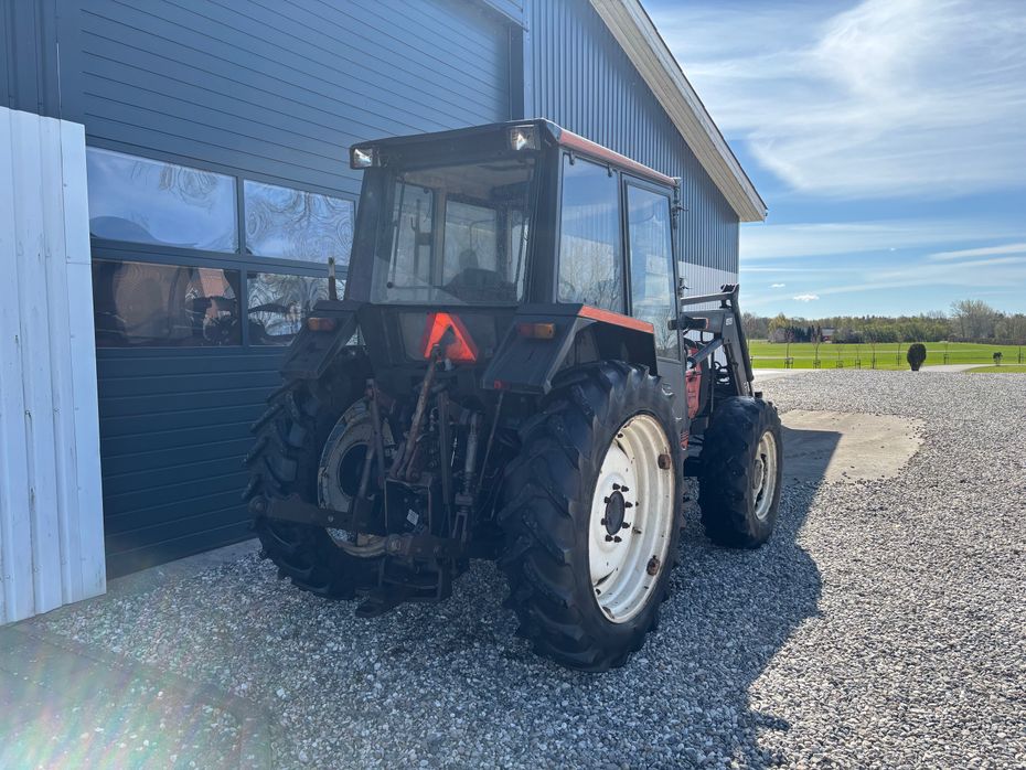 Valmet 505 GLTX med frontlæsser - Traktorer - Traktorer 4 wd - 7