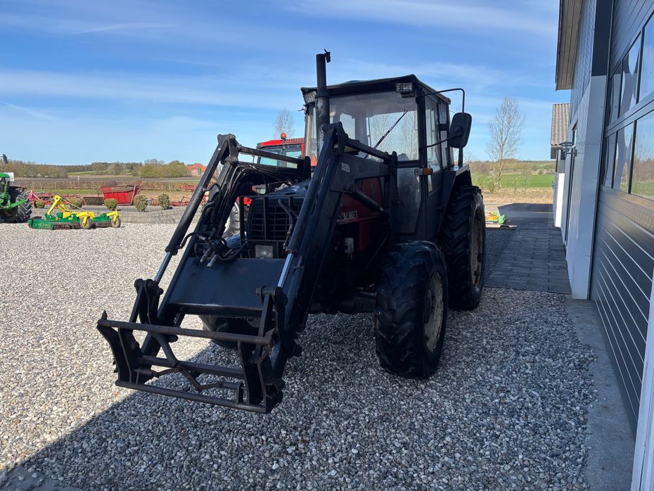 Valmet 505 GLTX med frontlæsser - Traktorer - Traktorer 4 wd - 10