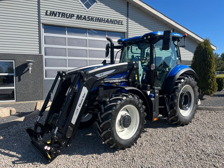 New Holland T6.145 AC Med frontlæsser - Traktorer - Traktorer 4 wd - 2