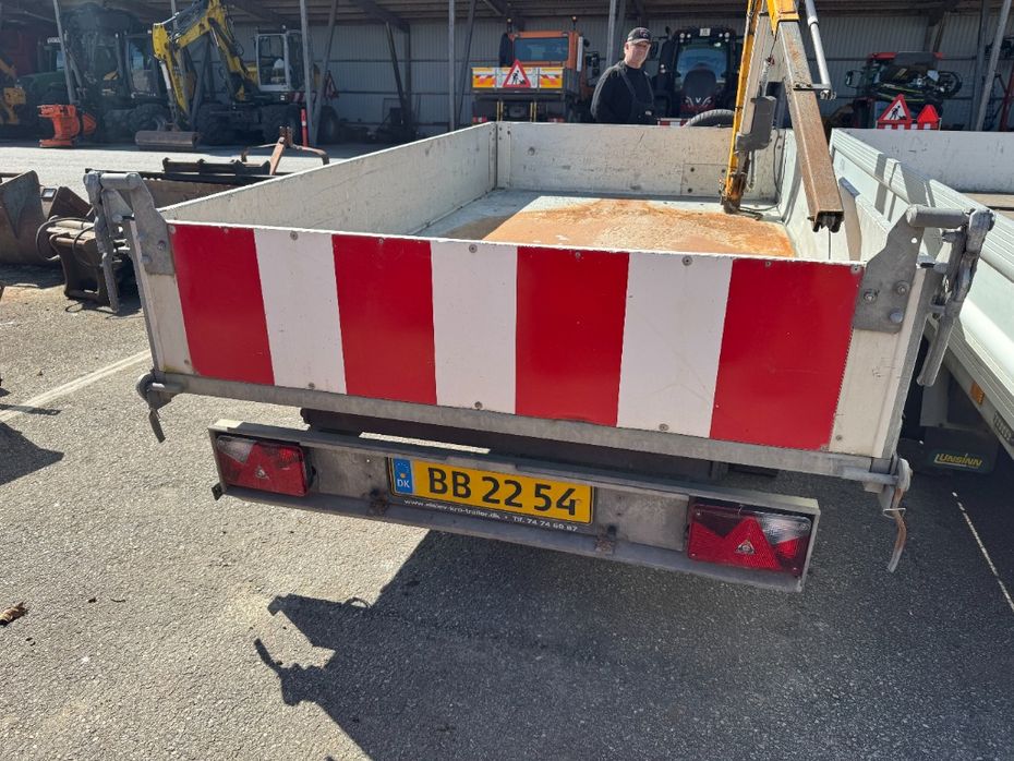 Unsinn 1800kg tiptrailer m kran - Lastbiler - Tipvogn - 4