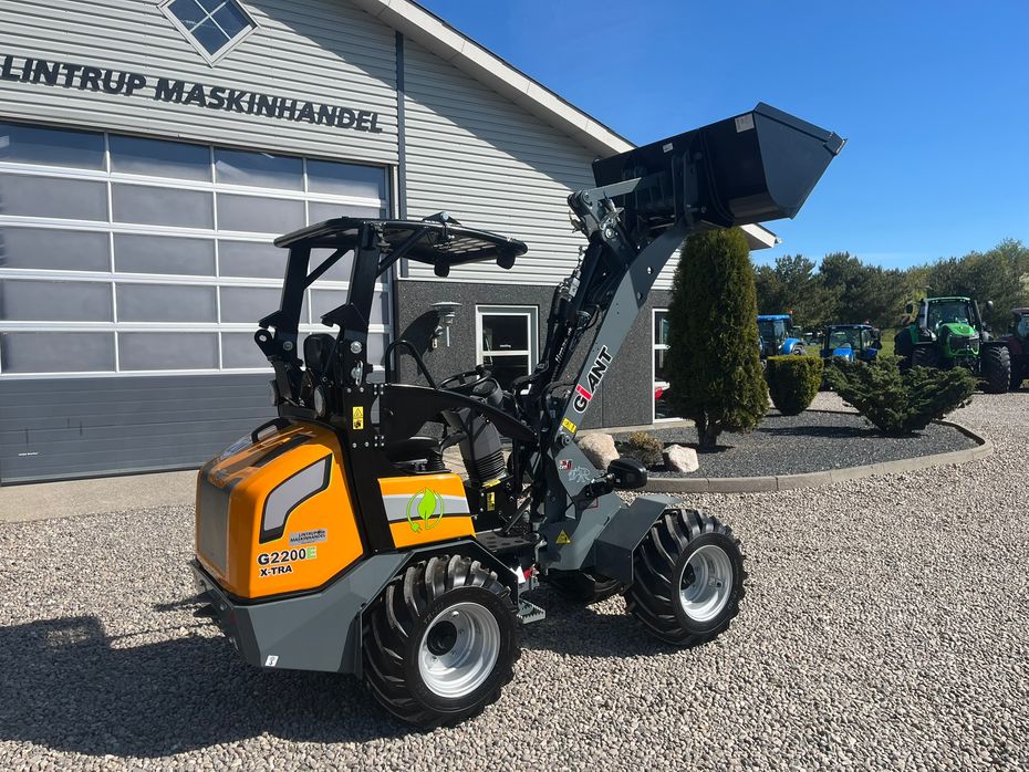 Giant G2200E X-tra E Elektrisk minilæsser. DEN HAR KUN KØRT DEMO OG ER SOM NY - Læssemaskiner - Minilæssere - 15
