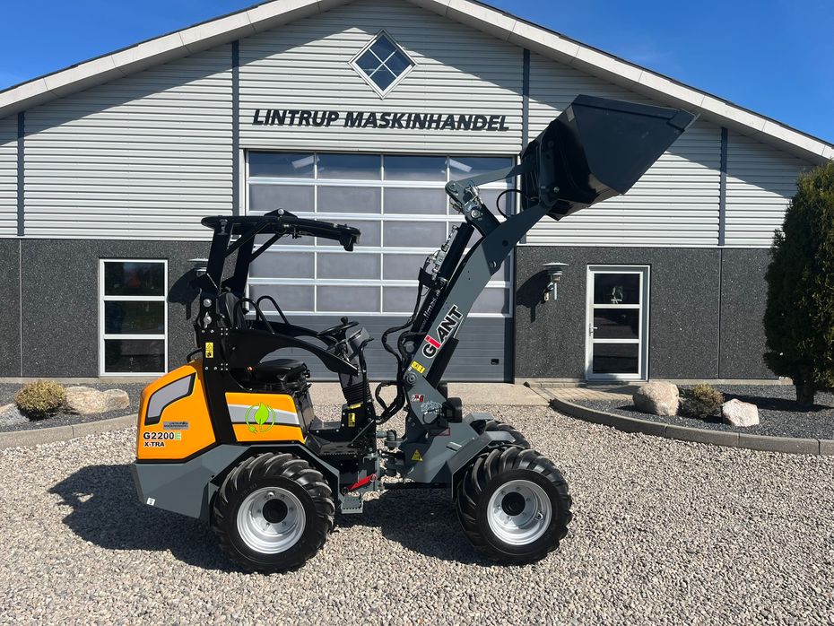 Giant G2200E X-tra E Elektrisk minilæsser. DEN HAR KUN KØRT DEMO OG ER SOM NY - Læssemaskiner - Minilæssere - 14