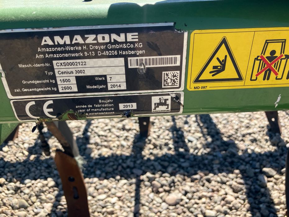 Amazone CENIUS 3002 - Harver - Stubharver - 5