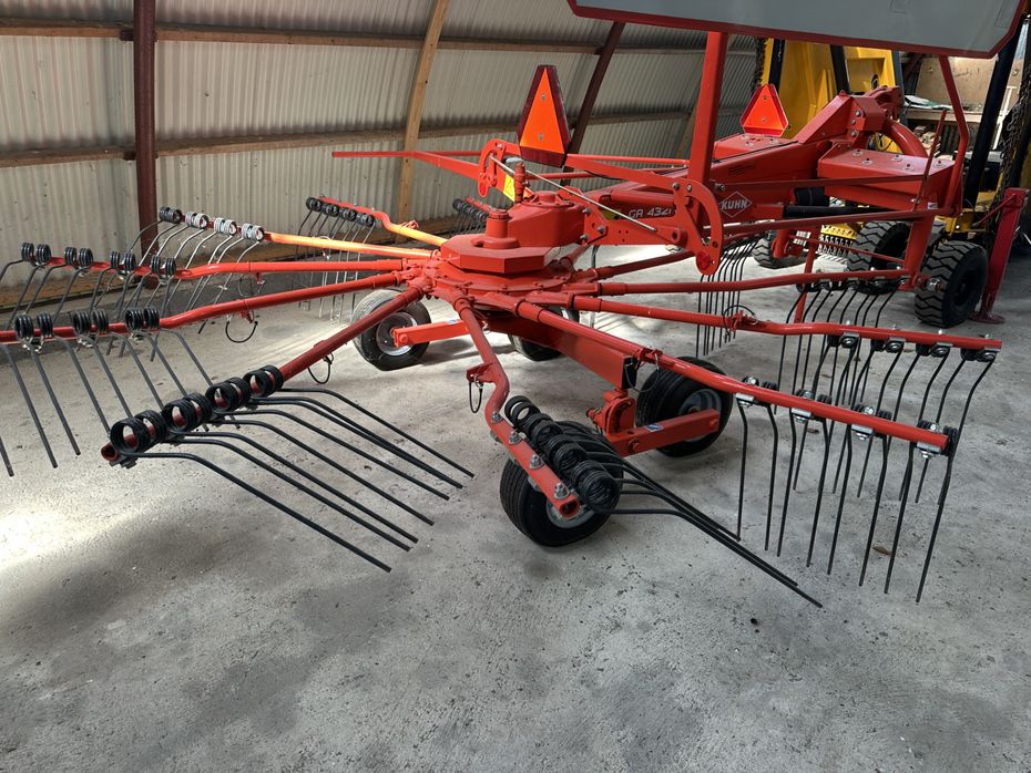 Kuhn GA4321. Riven fremstår som ny. Ikke kørt mange ha. - Hø- og halmhåndtering - River og vendere - 3