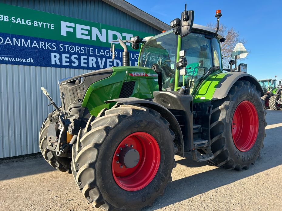 Fendt 724 Gen7 Power Plus Setting 2 Front PTO, Godt udstyret - Traktorer - Traktorer 4 wd - 3