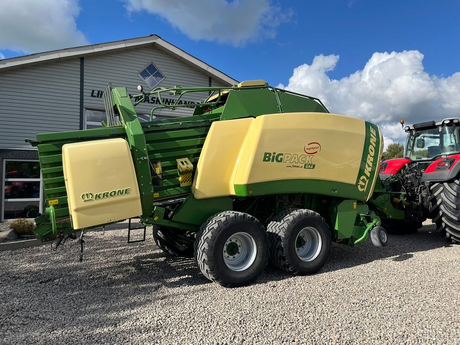 KRONE Big Pack 4X4 High Speed boogie montering med styrbar aksel og bremser. - Pressere - Bigballe - 20