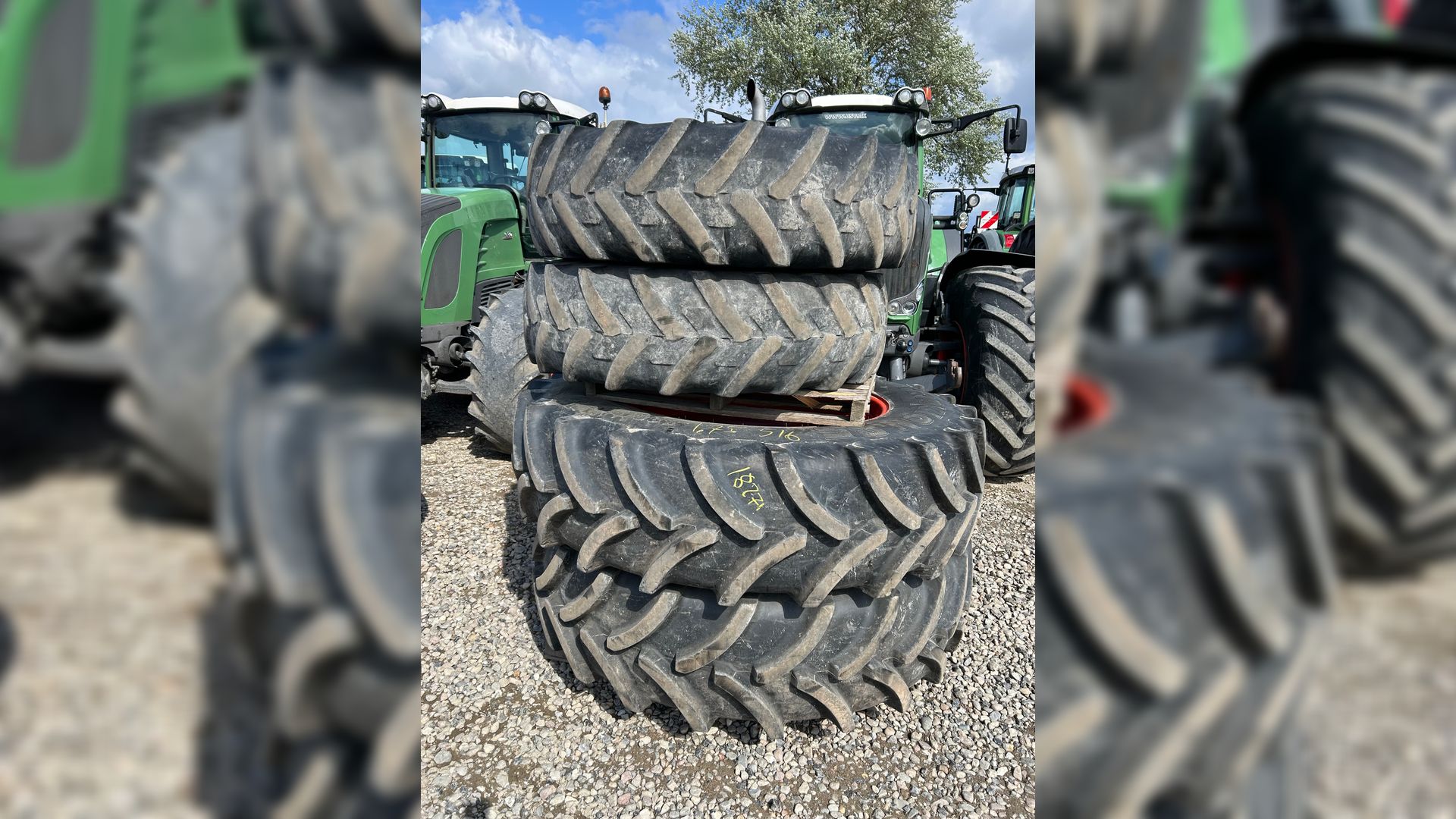 Vredestein 480/80R42 + 380/85R30 - 516 spor 1.75m