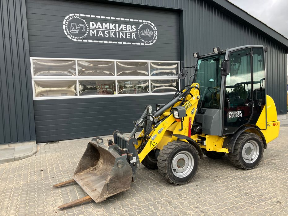 Weidemann 1140 PLUS Weidemann 1140plus/wacker WL20 401 timer - Læssemaskiner - Minilæssere - 4