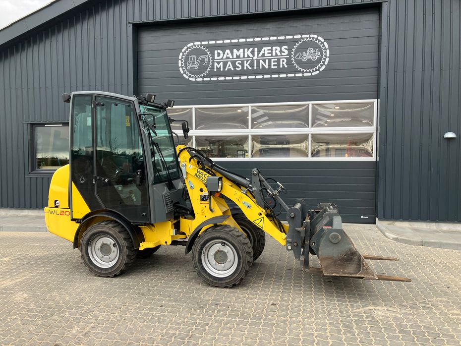 Weidemann 1140 PLUS Weidemann 1140plus/wacker WL20 401 timer - Læssemaskiner - Minilæssere - 1