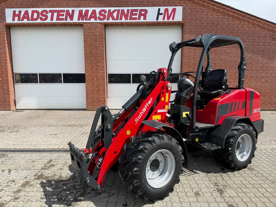Schäffer 3650 Leasing kr 3.638,- - Læssemaskiner - Minilæssere - 3