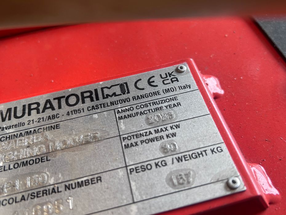 Muratori MRP1-150 - Rotorklippere - Traktormonteret rotorklipper - 4