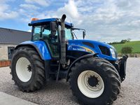 New Holland TVT190 Centralsmørring + nye dæk - Traktorer - Traktorer 4 wd - 2