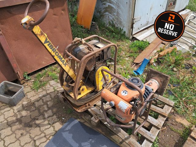 Vibromax Pladevibrator  2 stk. vibrationsmaskiner