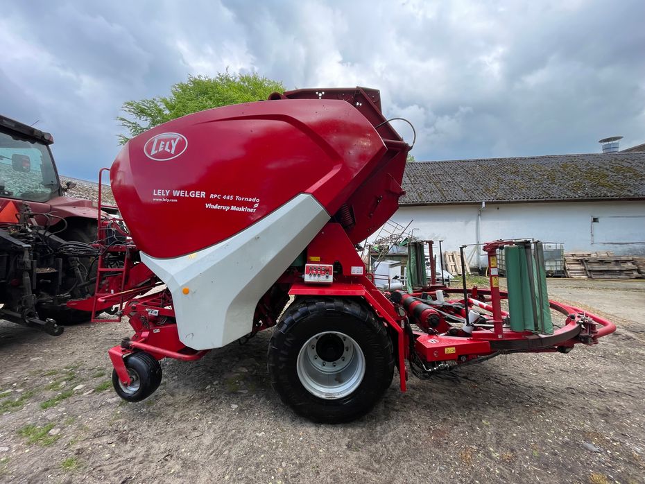 Lely Welger RPC 445 Tornado Kombipress Kombi Presser - Pressere - Rundballe - 2