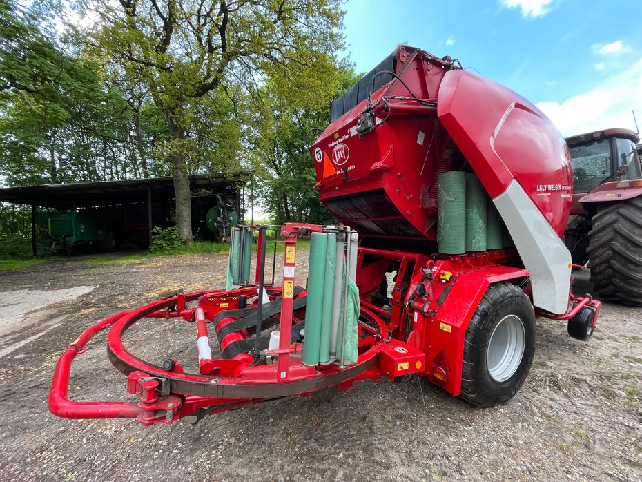Lely Welger RPC 445 Tornado Kombipress Kombi Presser - Pressere - Rundballe - 4