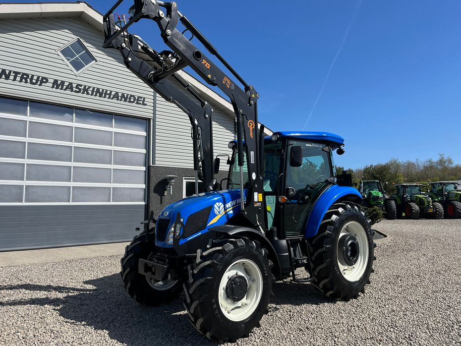 New Holland TD5.75 Med frontlæsser med parallelføring, 3die funktion, euro-skifte - Traktorer - Traktorer 4 wd - 11