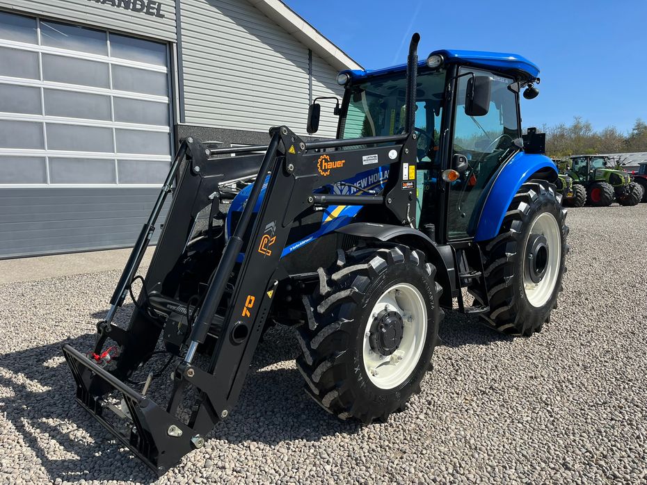 New Holland TD5.75 Med frontlæsser med parallelføring, 3die funktion, euro-skifte - Traktorer - Traktorer 4 wd - 12