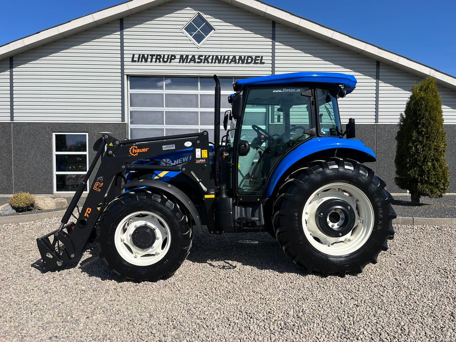 New Holland TD5.75 Med frontlæsser med parallelføring, 3die funktion, euro-skifte - Traktorer - Traktorer 4 wd - 1