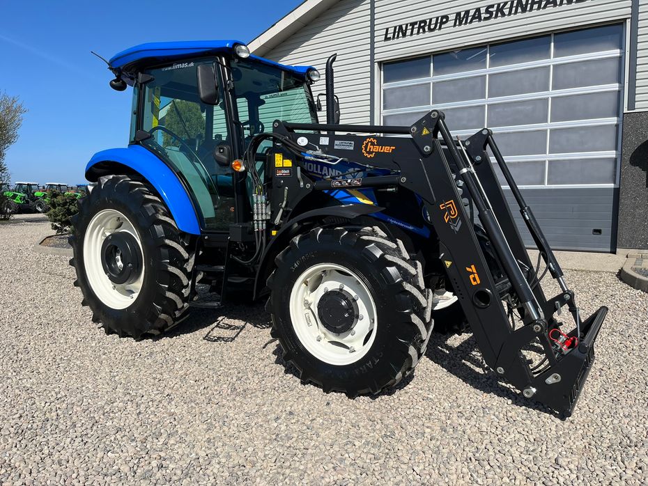 New Holland TD5.75 Med frontlæsser med parallelføring, 3die funktion, euro-skifte - Traktorer - Traktorer 4 wd - 3
