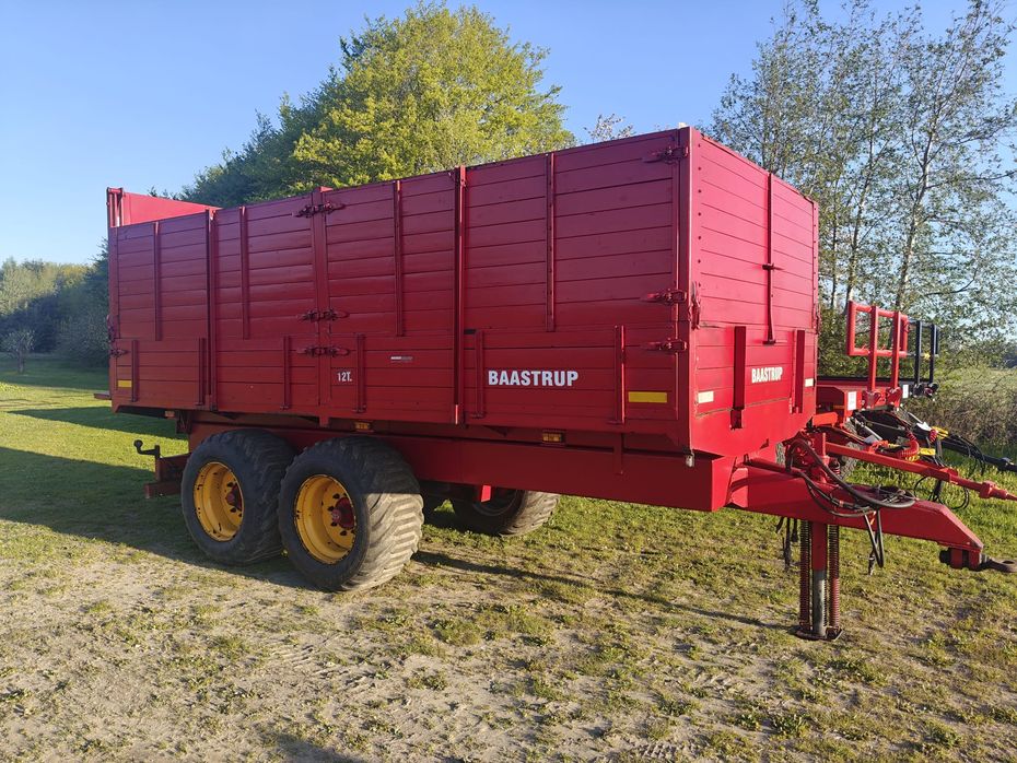 Baastrup 12 tons hydr. bremser, Støtteben og Bagsmæk - Vogne - Tipvogne - 6