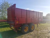 Baastrup 12 tons hydr. bremser, Støtteben og Bagsmæk - Vogne - Tipvogne - 4