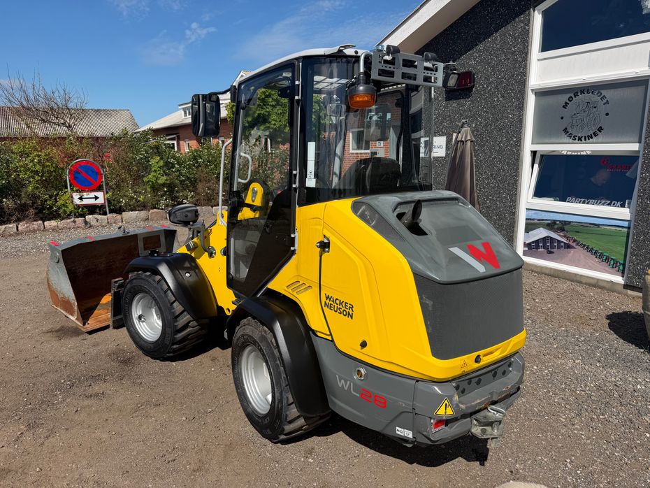 Wacker Neuson WL28 LUKKET HUS, SKOVL OG GAFLER , HYDRAULISK SKIFT - Læssemaskiner - Minilæssere - 5