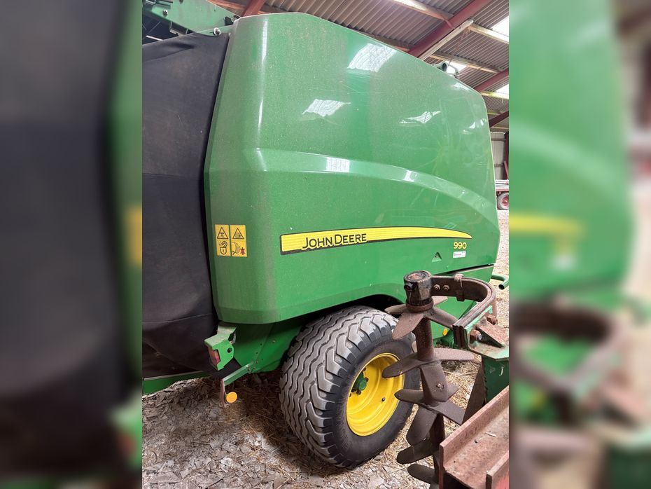 John Deere 990 - Pressere - Rundballe - 3