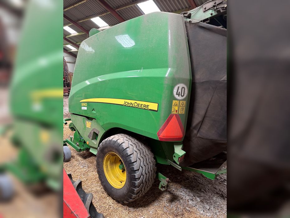 John Deere 990 - Pressere - Rundballe - 4