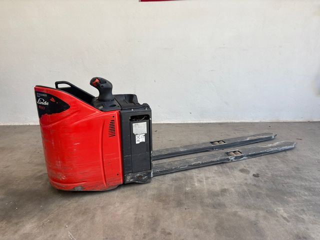 Linde T20 lang palletruck m. lader