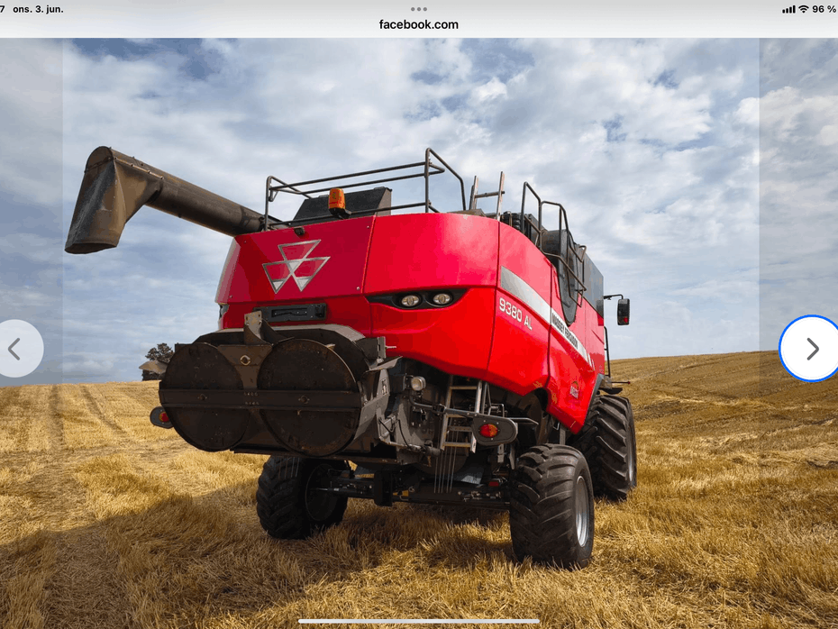 Massey Ferguson 9380 Delta Hybrid GII - Høstmaskiner - Mejetærskere - 2