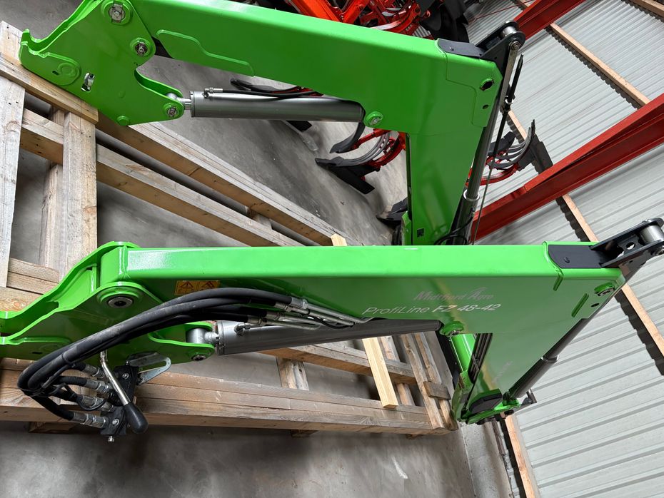 Stoll FZ48-42 3ed funktion og dæmper - Traktor tilbehør - Frontlæssere - 3