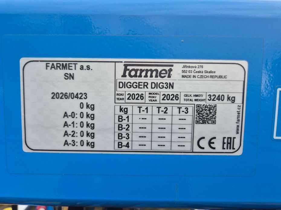 Farmet Digger 3N grubber med dobbelt U-profil pakvalse - Jordbearbejdning - Grubbere - 8