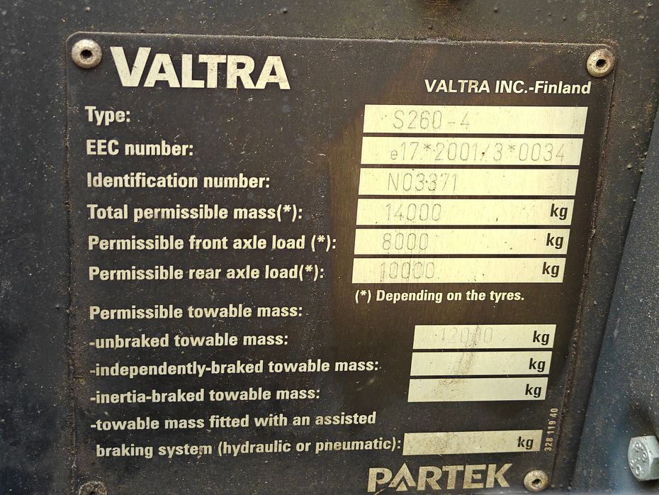 Valtra S260 - Traktorer - Traktorer 4 wd - 11