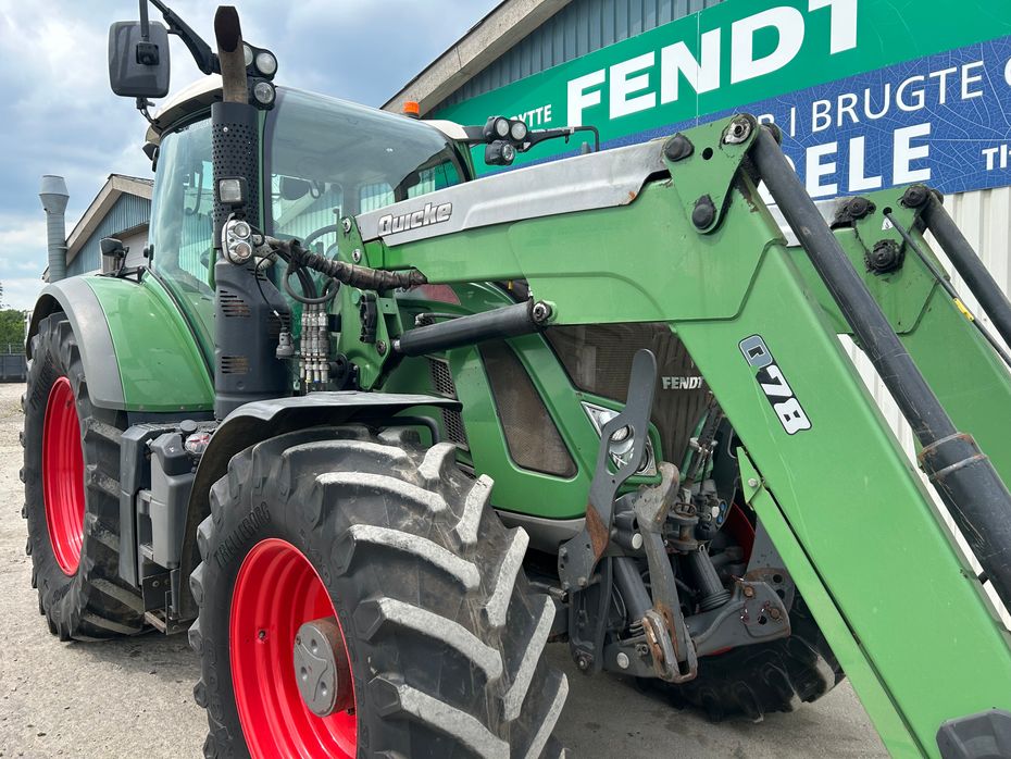 Fendt 720 Vario S4 Profi  Med Ålø Q78 Frontlæsser + luftanlæg - Traktorer - Traktorer 4 wd - 6