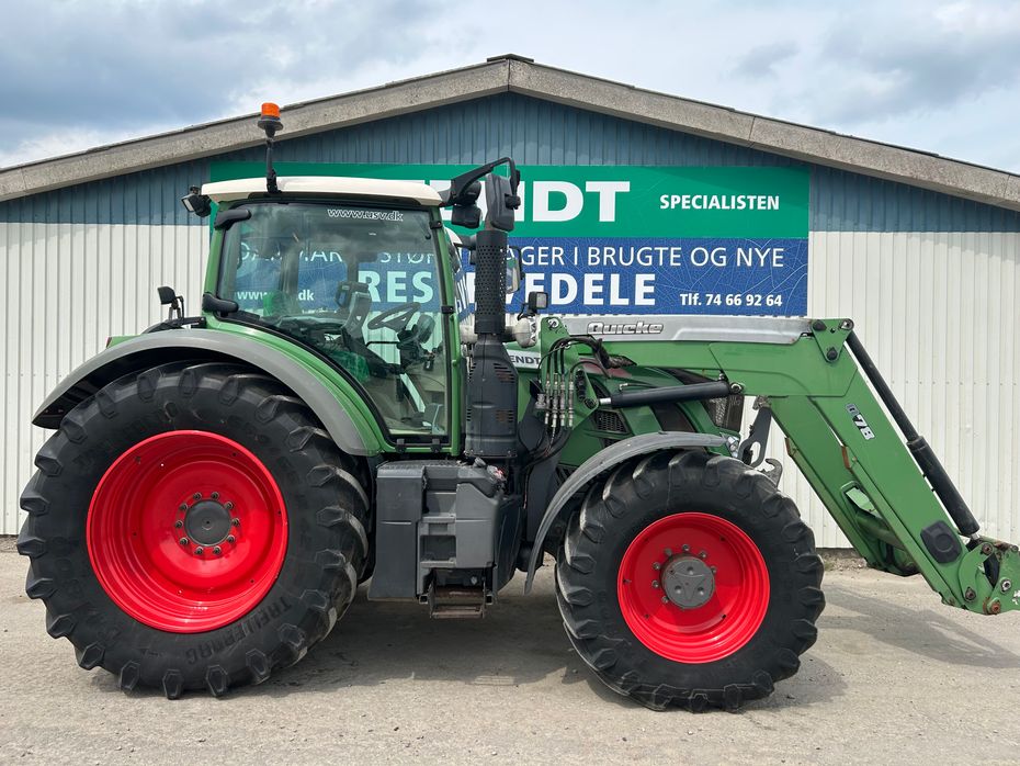 Fendt 720 Vario S4 Profi  Med Ålø Q78 Frontlæsser + luftanlæg - Traktorer - Traktorer 4 wd - 3