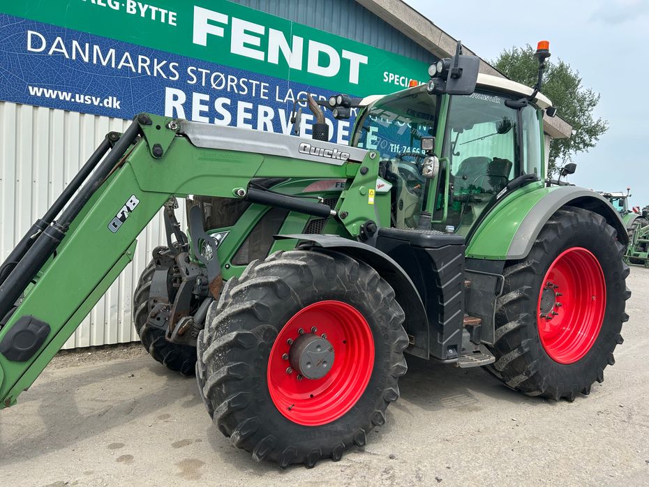 Fendt 720 Vario S4 Profi  Med Ålø Q78 Frontlæsser + luftanlæg - Traktorer - Traktorer 4 wd - 2
