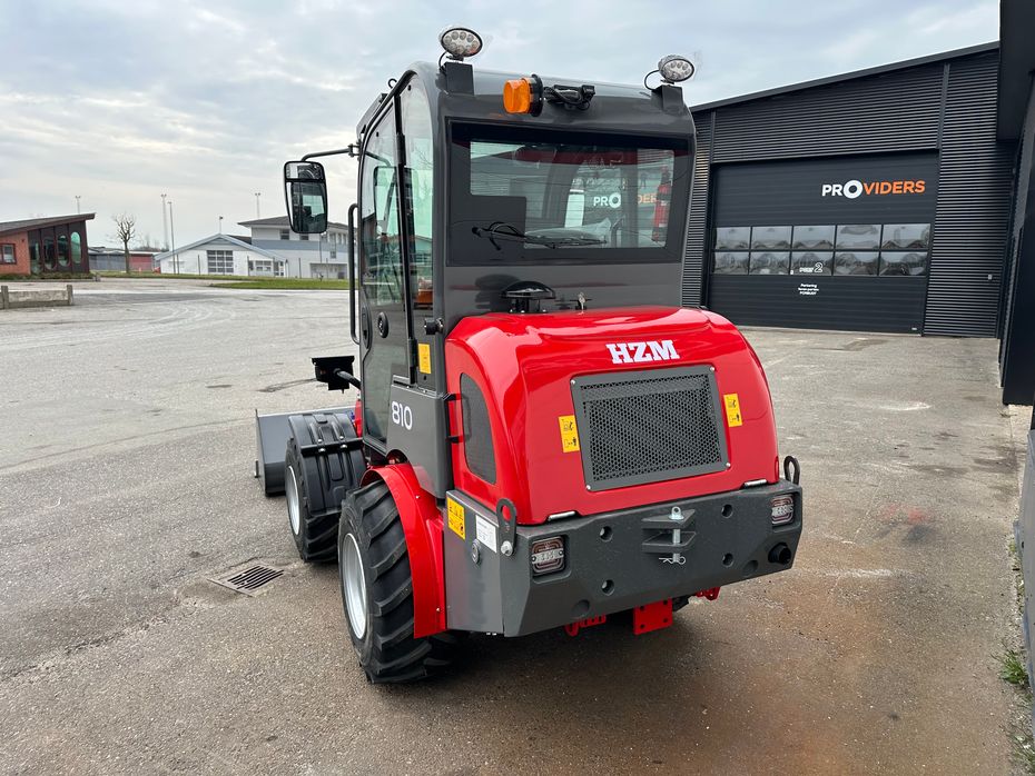 HZM 810 PRO 2 gear og spærring på aksler - Læssemaskiner - Minilæssere - 6