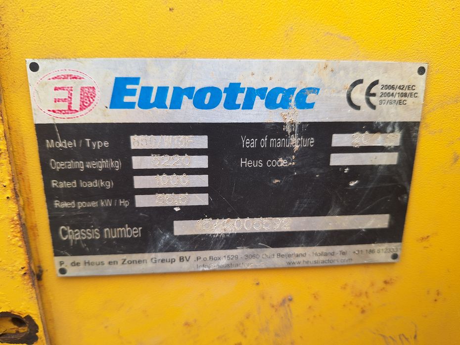 Eurotrac W13F - Læssemaskiner - Minilæssere - 7