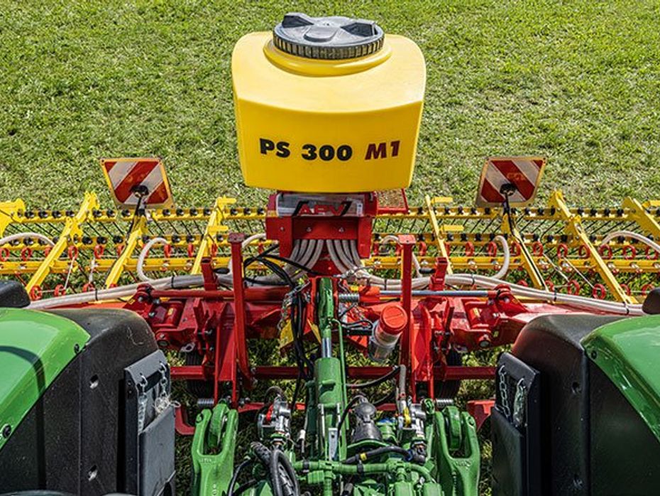 APV GS600 med frøgræs såmaskine - Græsmaskiner - Græsmarkslufter - 6