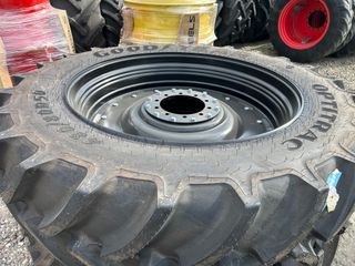 Good Year 480/80R50 + 480/70R34 - stilbare fælge. Skarp pris