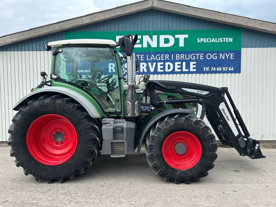 Fendt 514 Vario SCR Profi Med Ålø Q5M Frontlæsser + luftbremser - Traktorer - Traktorer 4 wd - 3